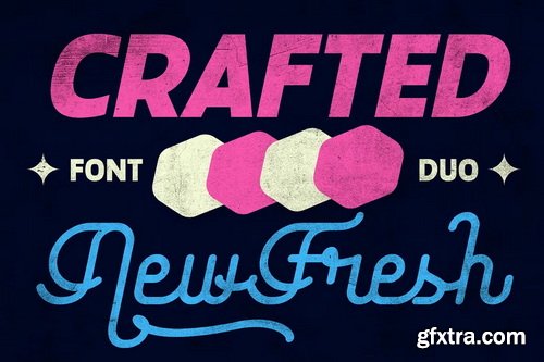 CreativeMarket - Travel Growth Vintage Font Duo