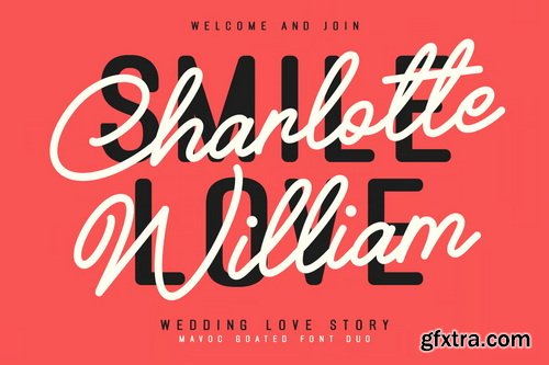 Mavoc Goated Script Sans Font Duo