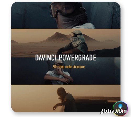 Film Space - JustKay Davinci Node Structure