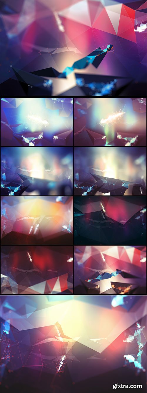 Abstract Triangle Geometrical Background V1 7802537