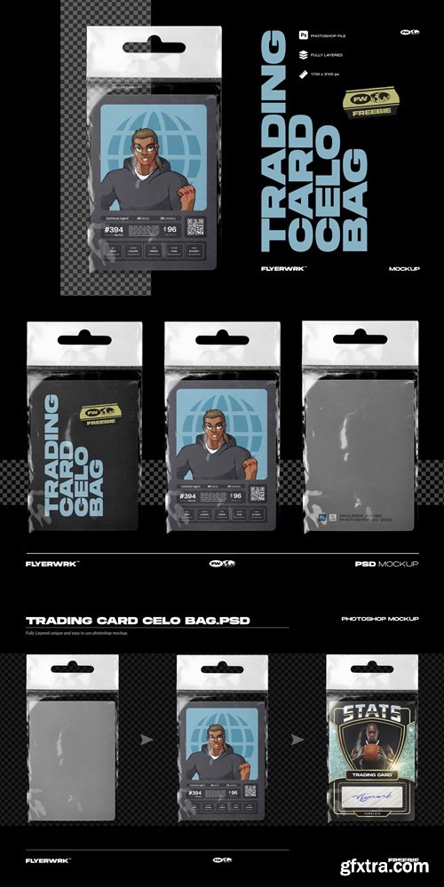 FLYERWRK - Trading Card Celo Bag