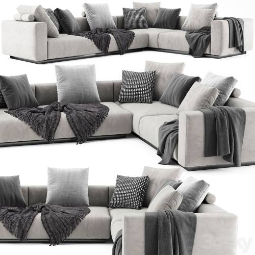 '3dsky Pro - Flexform lario sofa'