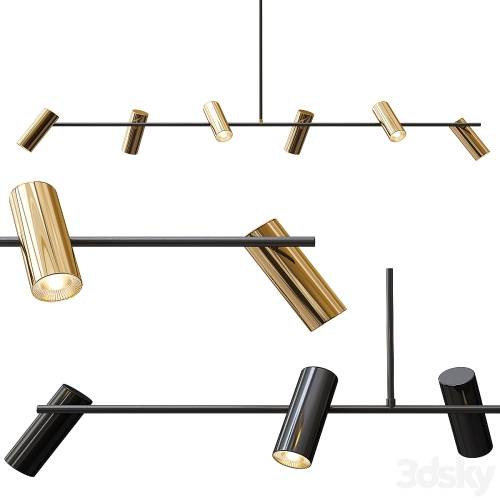 '3dsky Pro - Obie Diner Pendant 6 Light'