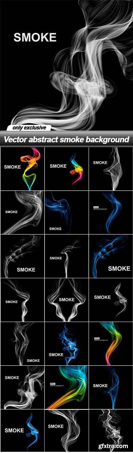 Vector Abstract Smoke Background 21xEPS
