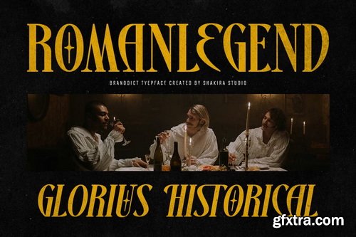 CreativeMarket - Branodict - Modern Display Serif