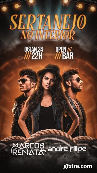 Designi - Story Flyer Sertanejo no Interior