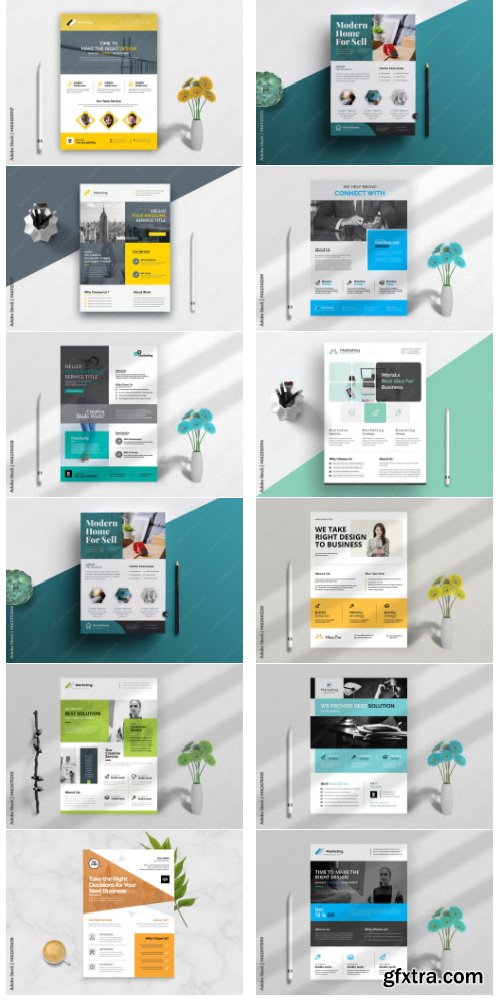 Creative Business Flyer Collections 70xIND
