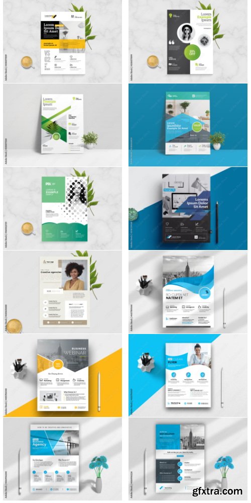 Creative Business Flyer Collections 70xIND