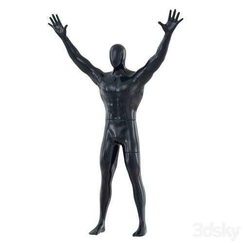 '3dsky Pro - Male Abstract Mannequin 91' '3dsky Pro - Male Abstract Mannequin 91'