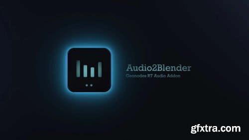 Gumroad - Audio 2 Blender Addon - RT audio in geometry nodes