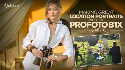'KelbyOne - Making Great Location Portraits with the Profoto B1 X'