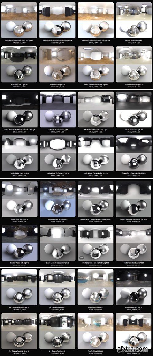 Adobe Substance HDRI - Interior studio & Living spaces