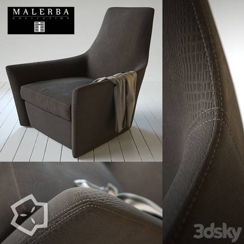 '3dsky Pro - Bergere Secret Love - armchair by Malerba'