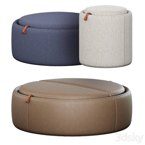 '3dsky Pro - Tumidei Pill Pouf Set'