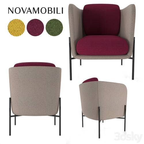 '3dsky Pro - Novamobili_HAIKU_armchair'
