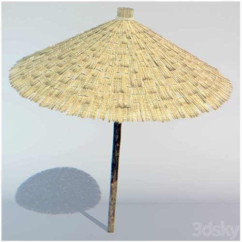 '3dsky Pro - parasol made of straw'
