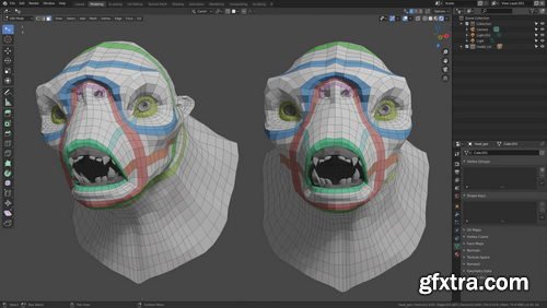 Flippednormals - Retopology in Blender
