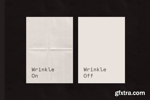 Creativemarket - Wrinkle - Fold Paper Mockup - 3261052