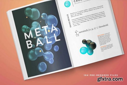 Rulebyart - Metaball Photoshop Templates