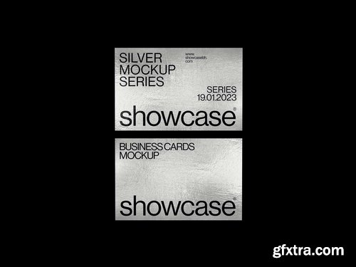 Showcase Mockup Studio - Silver Mockup Bundle