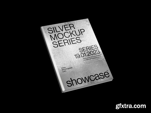 Showcase Mockup Studio - Silver Mockup Bundle