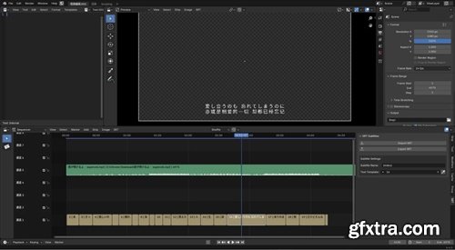 SRT Subtitle Importer/Exporter v1.0.4 for Blender