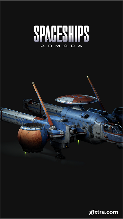 KitBash3D - Sci-Fi Kits: Spaceships Armada