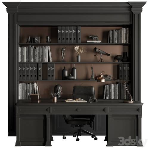 '3dsky Pro - Boss Desk - Office Furniture 591'