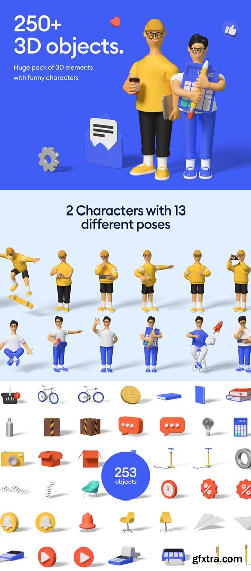 Kukla 2.0 (3d icon kit)