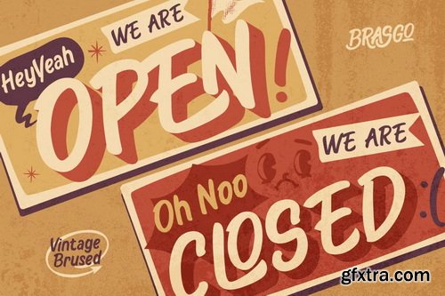 CreativeMarket - Brasgo Font