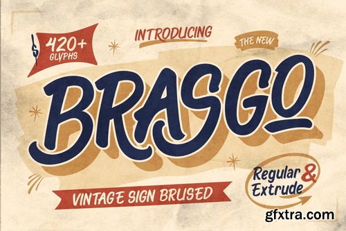 CreativeMarket - Brasgo Font
