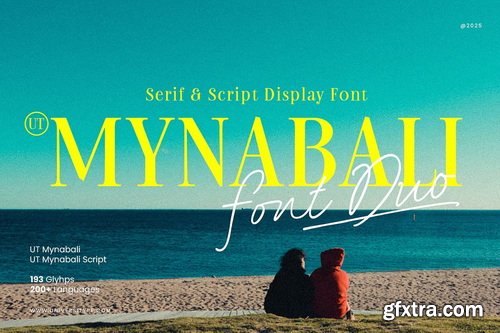CreativeMarket - UT Mynabali Font Duo