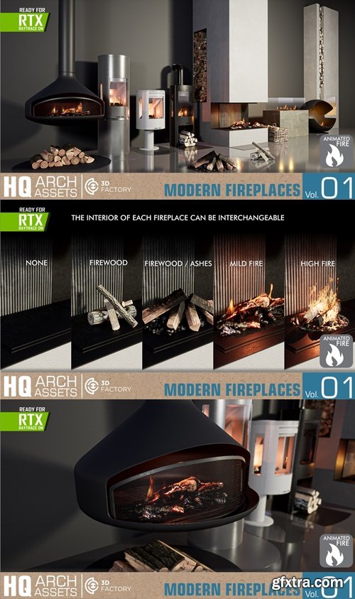 Fab - HQ Fireplaces Vol. 1