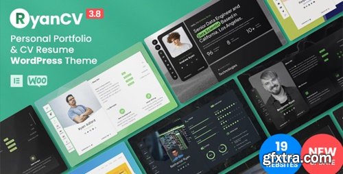 Themeforest - RyanCV - Personal Portfolio Resume Theme 22890097 v3.7.1