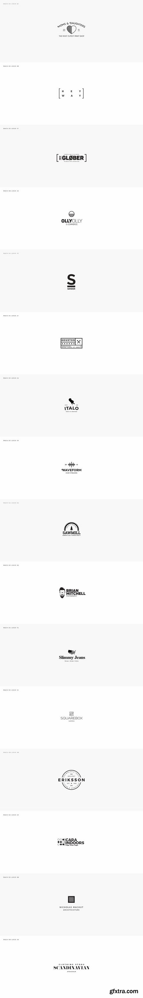 CM - Massive Logo Builder Kit | 200 Logos 323256