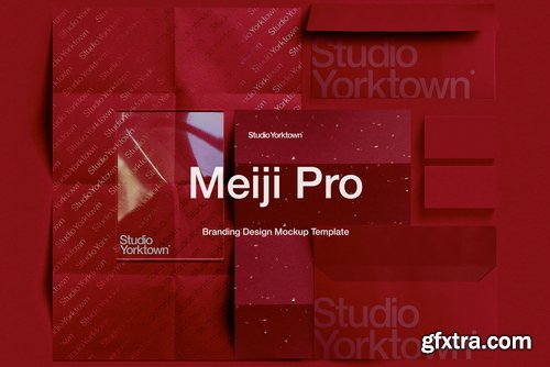 StudioYorktown - Meiji Pro Branding Design Mockup Template