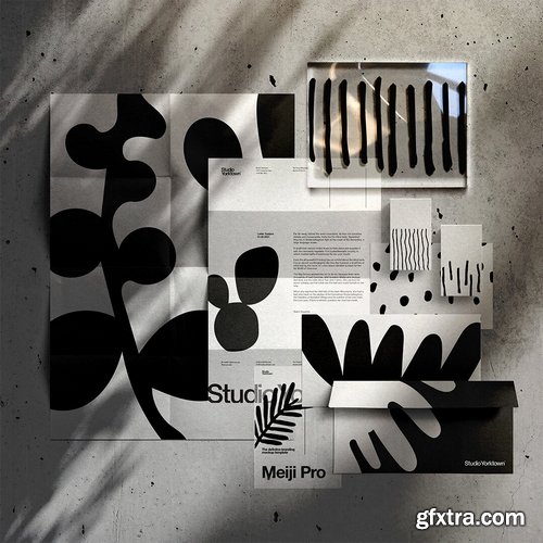 StudioYorktown - Meiji Pro Branding Design Mockup Template