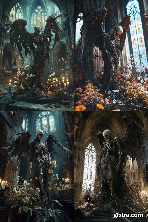 504 Ai Art Prompts For Dark Gothic Art