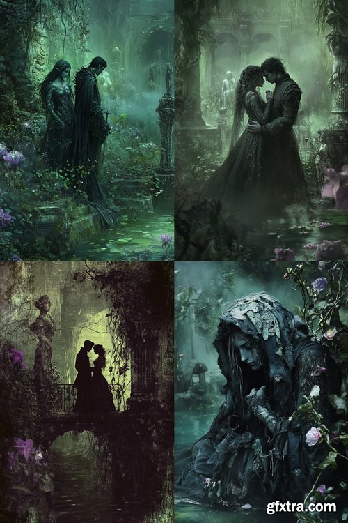 504 Ai Art Prompts For Dark Gothic Art