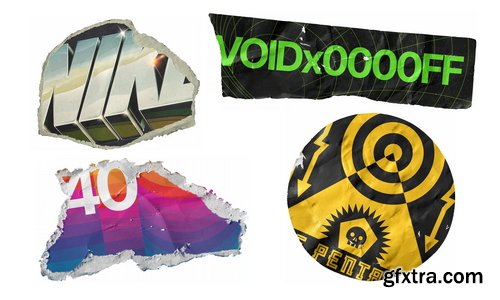 Martyr - Torn Paper III Mockup Pack