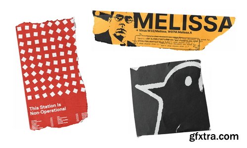 Martyr - Torn Paper III Mockup Pack