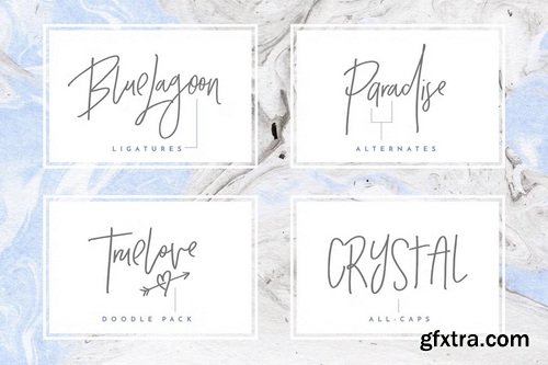 CreativeMarket - Crystal Sky Font (New Update!)