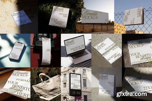 Bendito Mockup - Daylight Mockup Collection Bundle