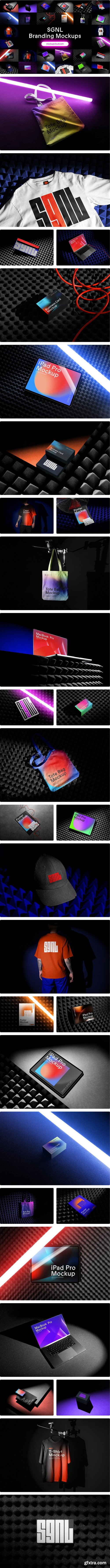 Mockupcloud - SGNL Branding Mockups