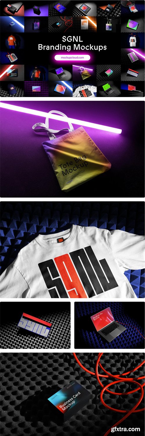 Mockupcloud - SGNL Branding Mockups