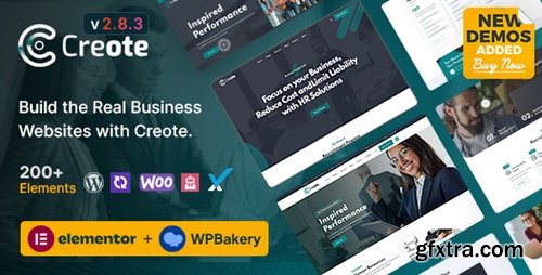 Themeforest - Creote - Corporate & Consulting Business WordPress Theme 34450141 v2.8.4 - Nulled