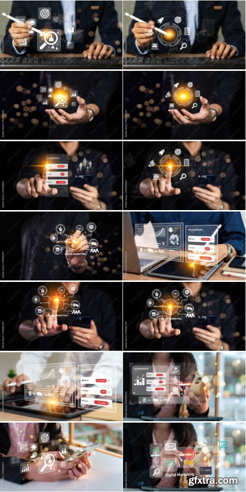 Digital Marketing Commerce Online Sale Concept #1 42xJPG