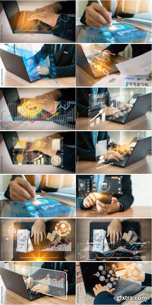 Digital Marketing Commerce Online Sale Concept #2 39xJPG