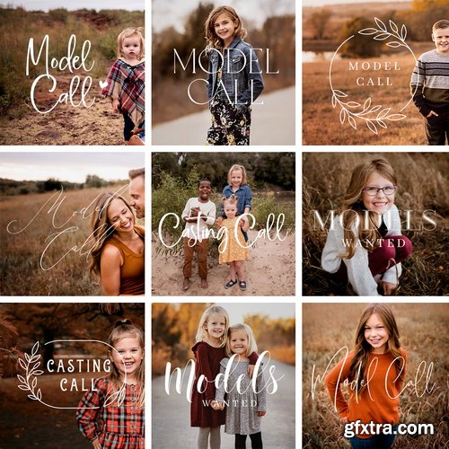 Squijoo - Marketing Tools - Photo Overlays 49xPSDs