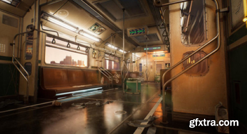 Fab - Cyberpunk Subway Train Kit for Unreal Engine Fab - Cyberpunk Subway Train Kit for Unreal Engine